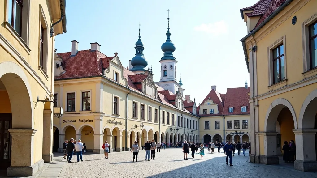 Vilniaus Katedra su jos barokinės architektūros fasadu